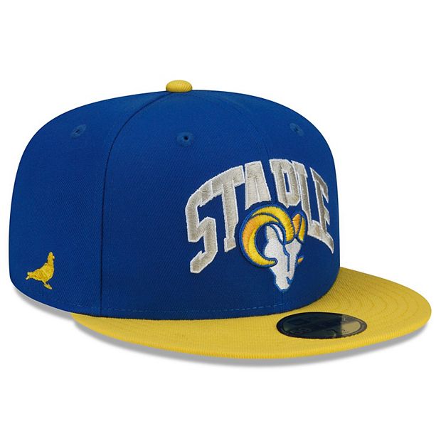 Men's New Era Royal Los Angeles Rams Team Basic 59FIFTY Fitted Hat