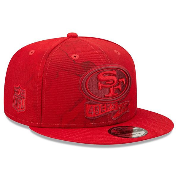 San Francisco 49ers 2022 Ink Dye Sideline Snapback Cap - Sports Addict