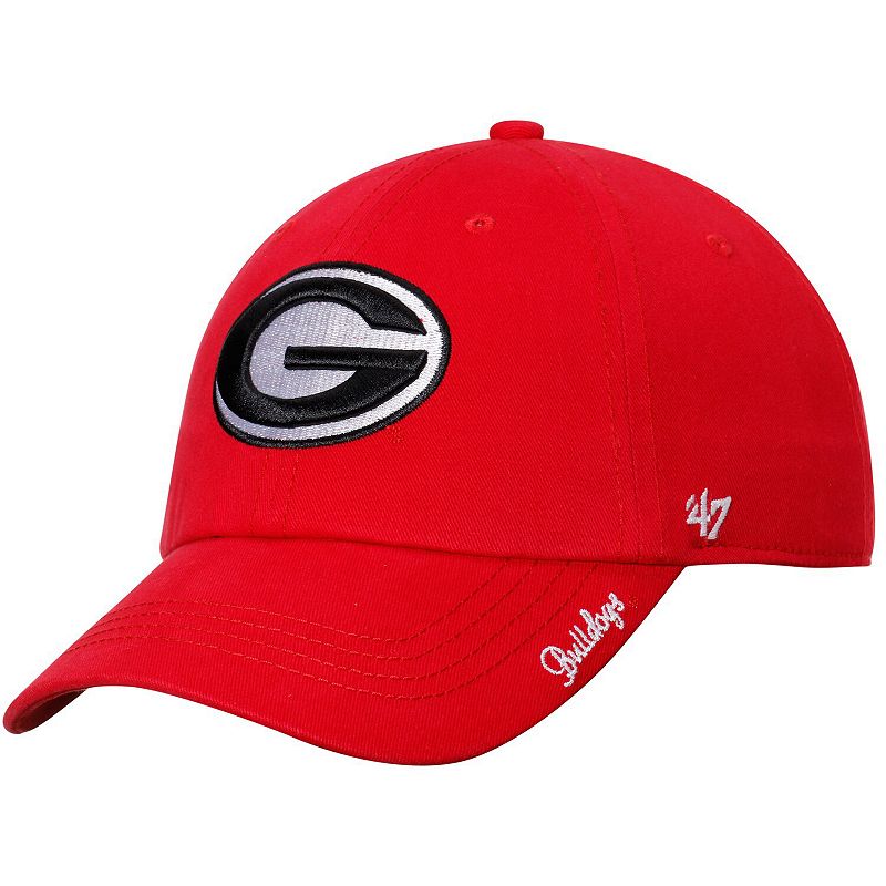 Womens 47 Red Georgia Bulldogs Miata Clean Up Adjustable Hat