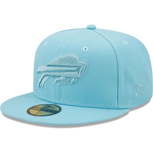 Men's New Era Aqua Buffalo Bills Color Pack 59FIFTY Fitted Hat