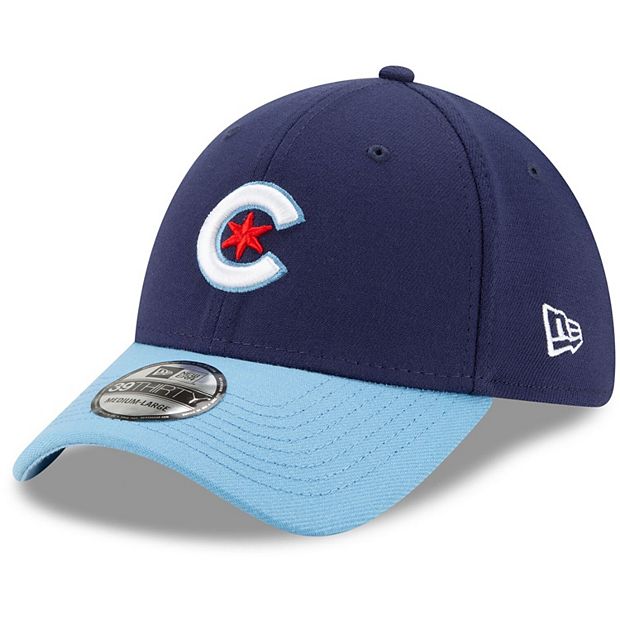 New Era, Accessories, New Era Mens Chicago Cubs Navylight Blue 22 City  Connect 39thirty Flex Hat