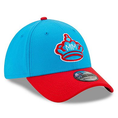 Men's New Era Blue/Red Miami Marlins 2021 City Connect 39THIRTY Flex Hat