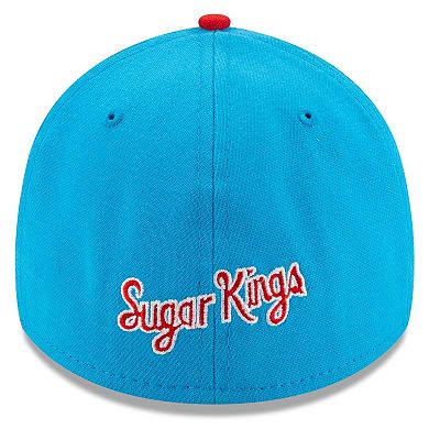 Men's New Era Blue/Red Miami Marlins 2021 City Connect 39THIRTY Flex Hat