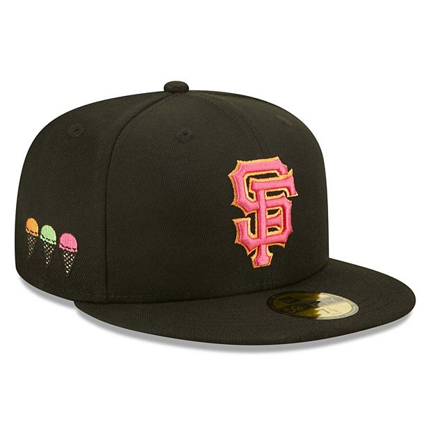 San Francisco Giants Seam Stitch Beige 59FIFTY Fitted Cap