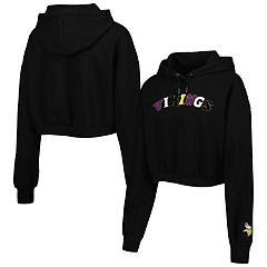 Women's G-III 4Her by Carl Banks Black Minnesota Vikings Comfy Cord Pullover  Sweatshirt