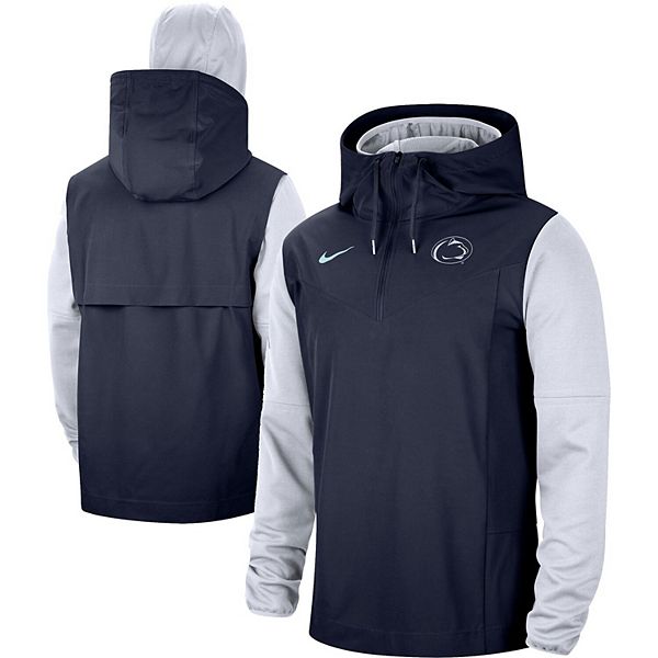 Men's Nike Navy/White Penn State Nittany Lions Sideline Player Quarter ...