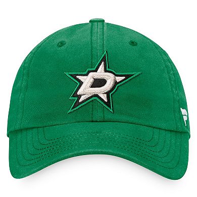 Men's Fanatics Branded Kelly Green Dallas Stars Core Primary Logo Adjustable Hat
