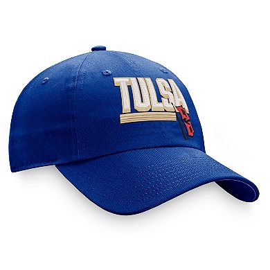 Men's Top of the World Royal Tulsa Golden Hurricane Slice Adjustable Hat