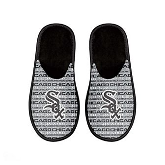 Men's FOCO Chicago White Sox Scuff Logo Slide Slippers