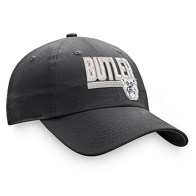 Men's Top of the World Charcoal Butler Bulldogs Slice Adjustable Hat