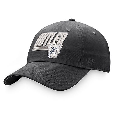 Men's Top of the World Charcoal Butler Bulldogs Slice Adjustable Hat