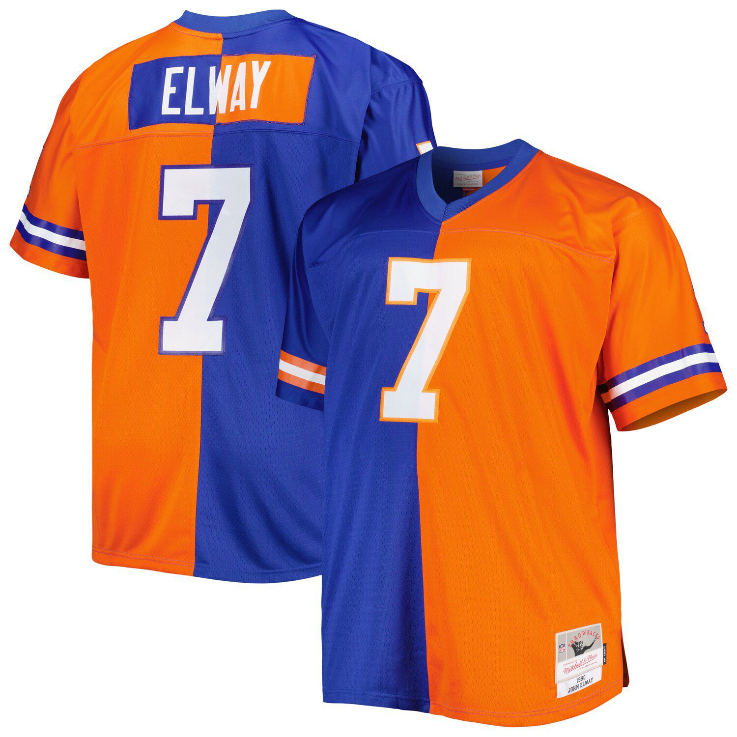 John Elway 1997 Authentic Jersey Denver Broncos Mitchell & Ness