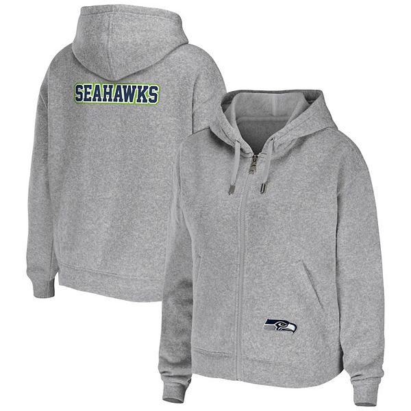 Women's WEAR By Erin Andrews White Seattle Seahawks Crop T-Shirt