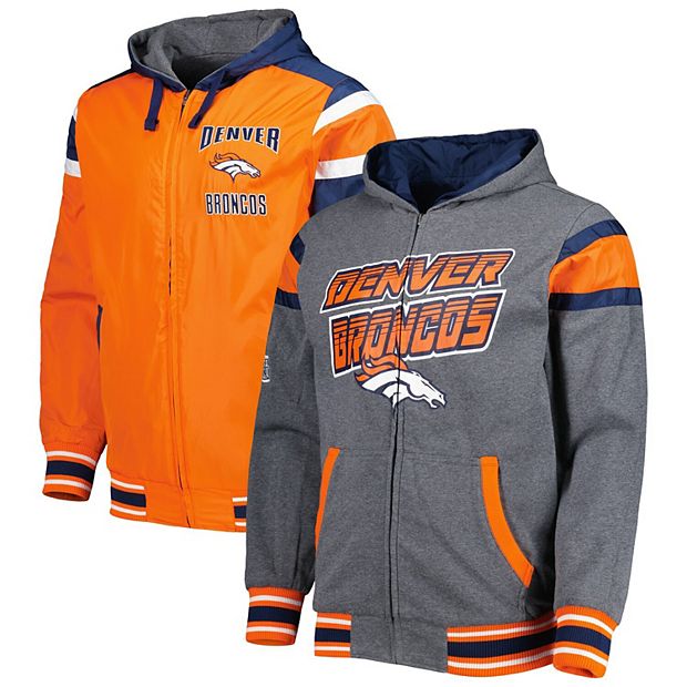 Denver Broncos Neutral Colour Logo Hoodie - Mens