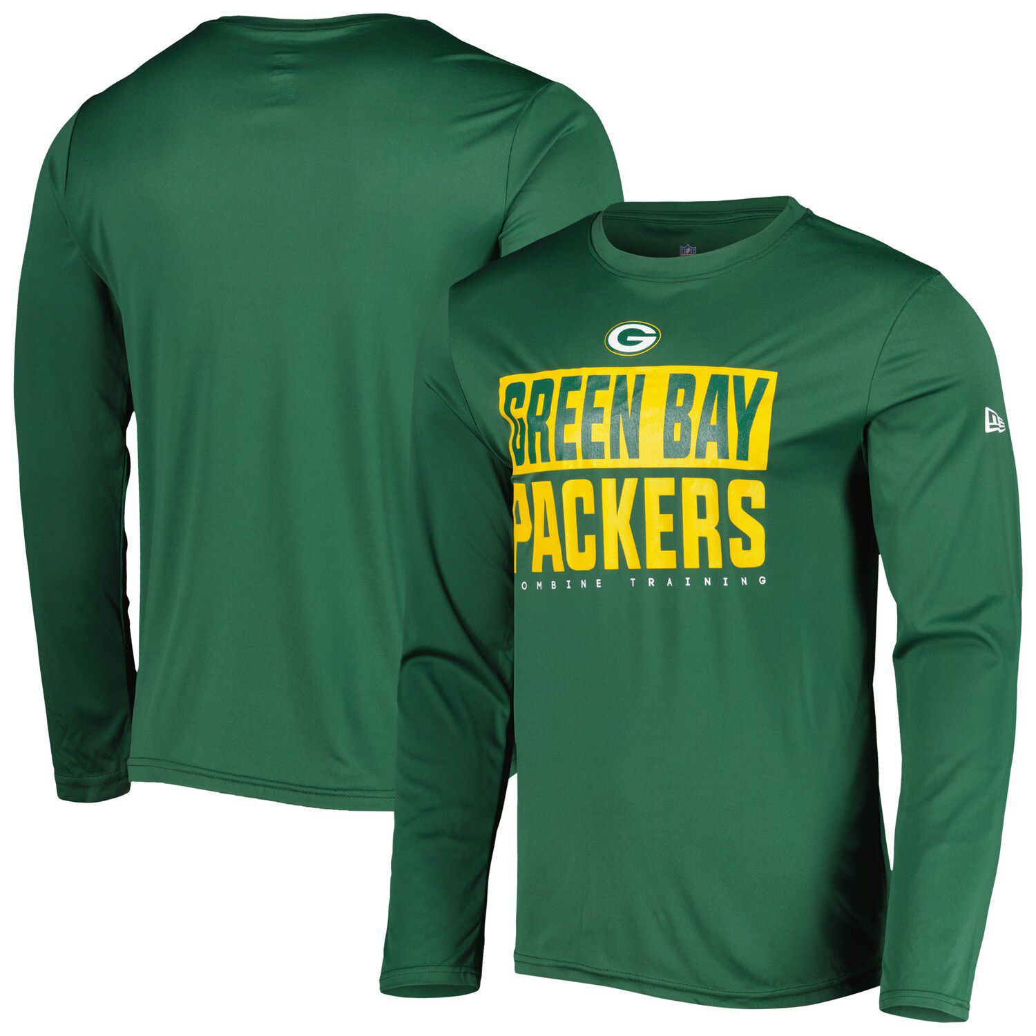 Packers Big & Tall Color-Blocked T-Shirt 2XLT Gray & Green