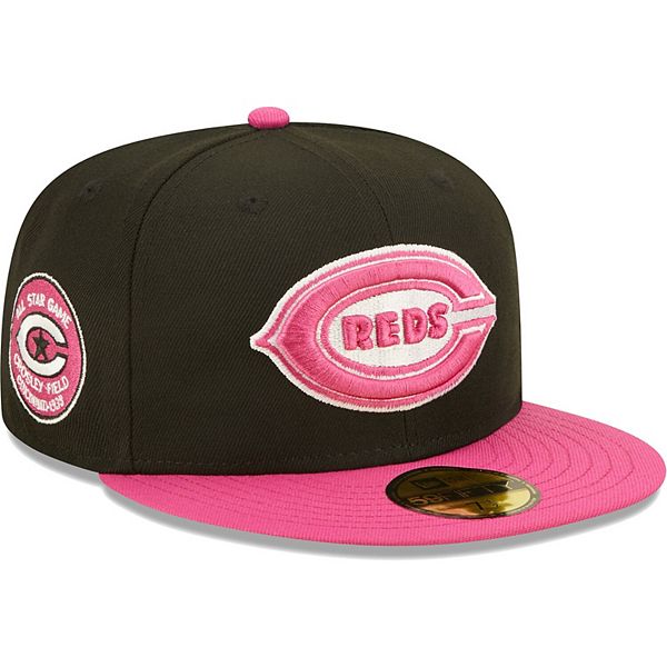 New Era Reds Logo Patch 9FORTY Trucker Snapback Hat - Men's