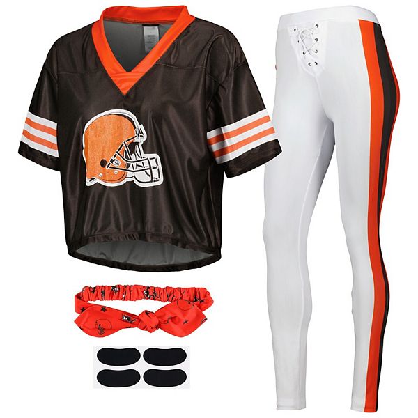 Men's Brown Cleveland Browns Game Day Costume