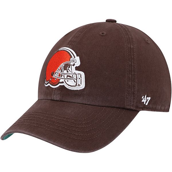 Men's '47 Brown Cleveland Browns Franchise Team Fitted Hat Size: Medium