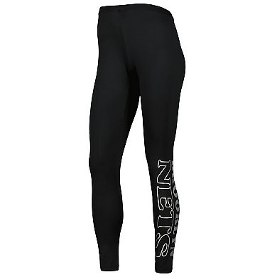 Women's G-III 4Her by Carl Banks Black Brooklyn Nets Stadium Leggings