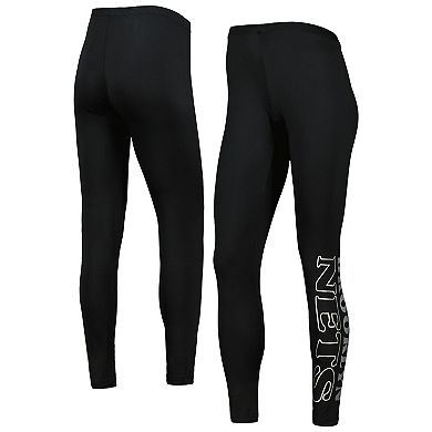 Women's G-III 4Her by Carl Banks Black Brooklyn Nets Stadium Leggings