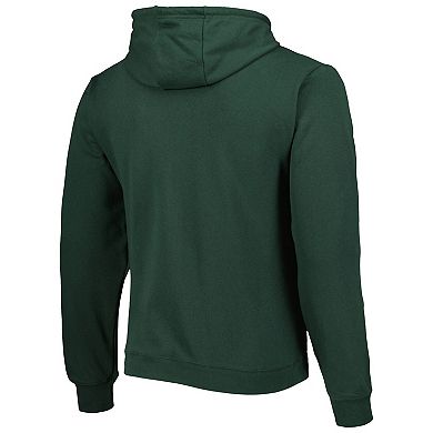 Men's League Collegiate Wear Green Michigan State Spartans Arch Essential Fleece Pullover Hoodie