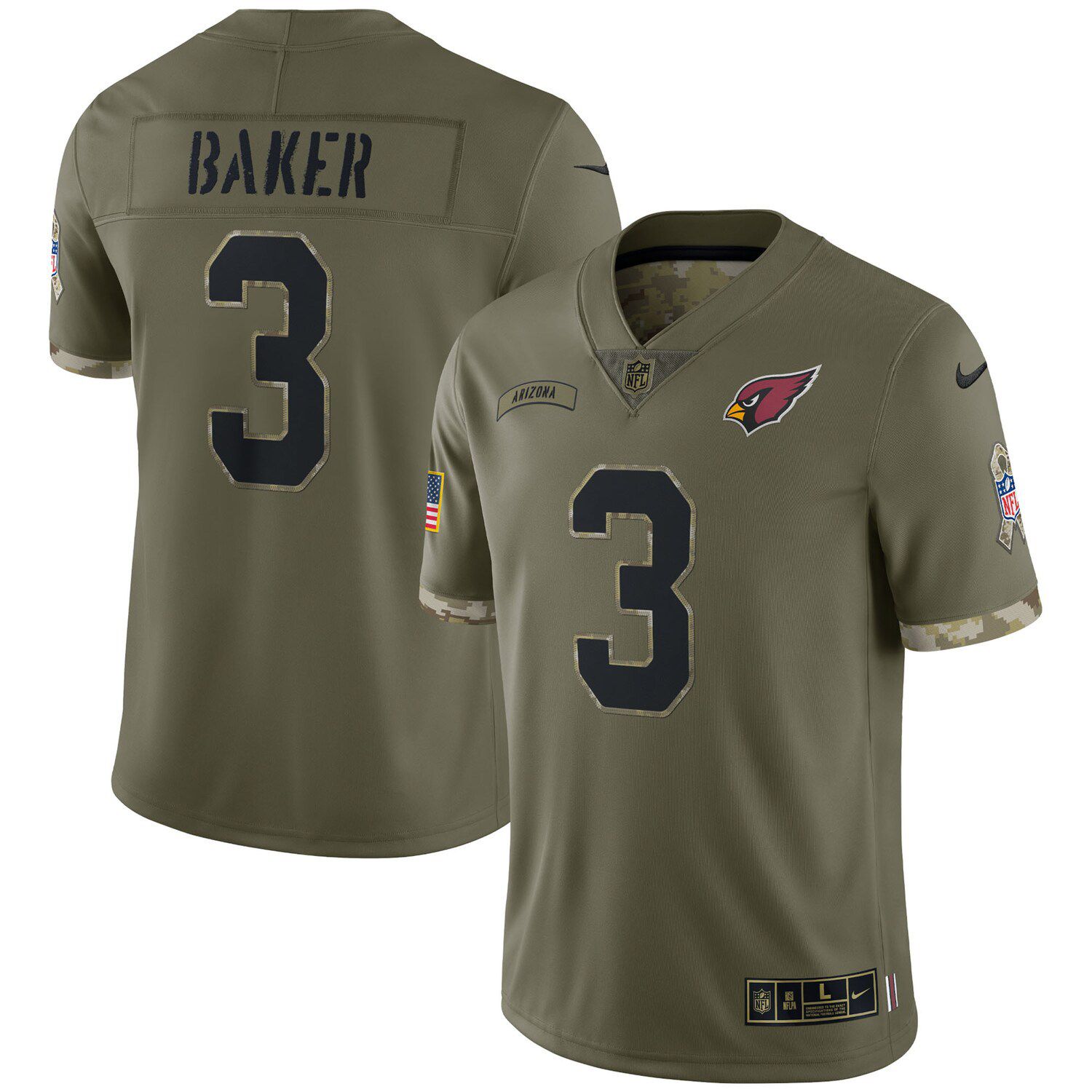 Kyle Pitts Atlanta Falcons Nike Youth 2022 Salute To Service Player Limited  Jersey - Olive