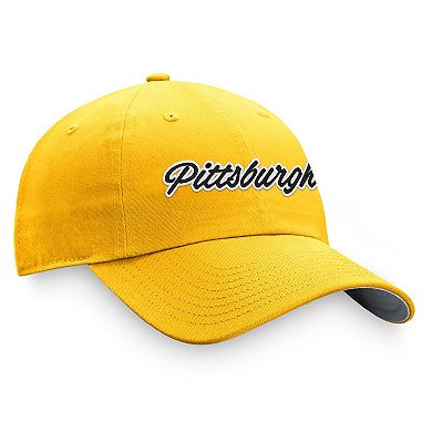 Women's Fanatics Branded Gold Pittsburgh Penguins Breakaway Adjustable Hat