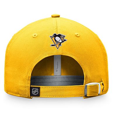 Women's Fanatics Branded Gold Pittsburgh Penguins Breakaway Adjustable Hat