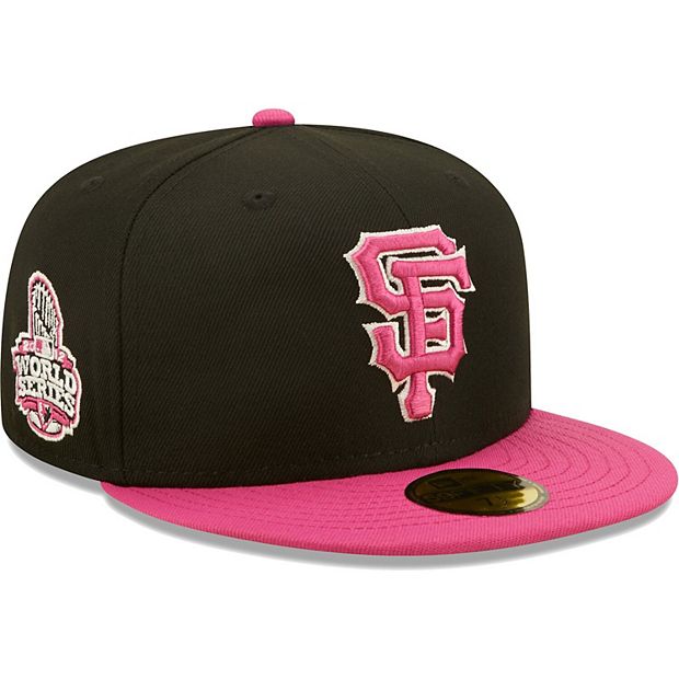 Men's New Era Black/Pink San Francisco Giants 2012 World Series Champions  Passion 59FIFTY Fitted Hat