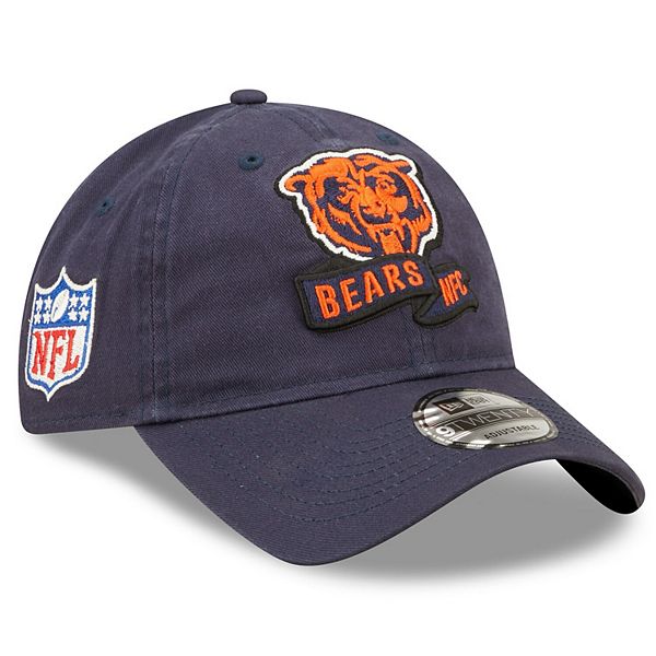 Chicago Bears Noggin Boss Oversized Fitted Hat L/XL Navy