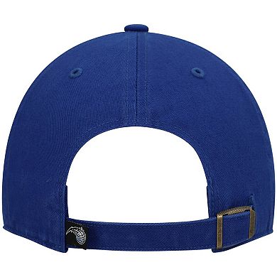 Men's '47 Blue Orlando Magic Logo Clean Up Adjustable Hat