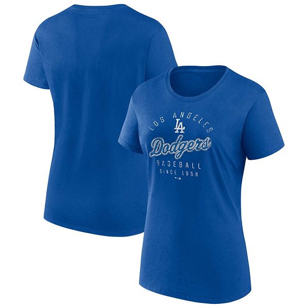 Los Angeles Dodgers Fanatics Branded Short Sleeve Hoodie T