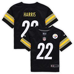 Nike Men's Pittsburgh Steelers Najee Harris #22 Black Game Jersey