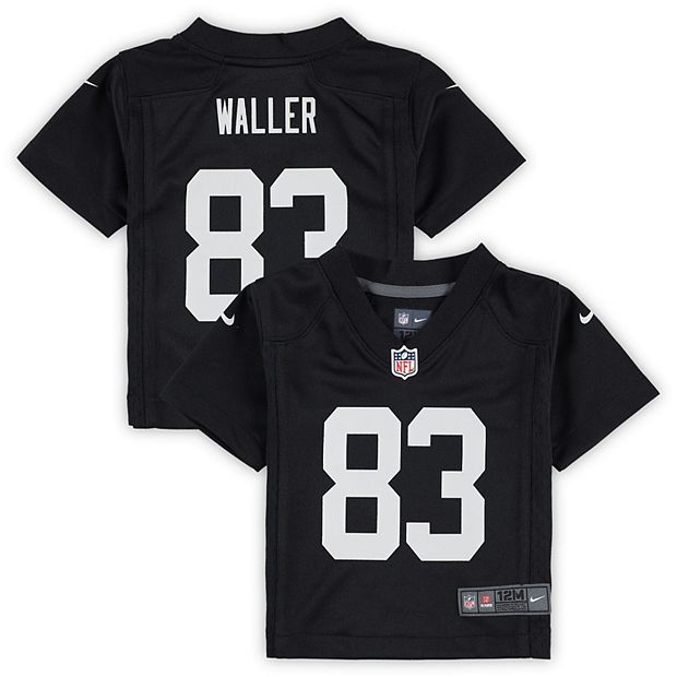 Las Vegas Raiders Nike Game Road Jersey - White - Darren Waller - Mens