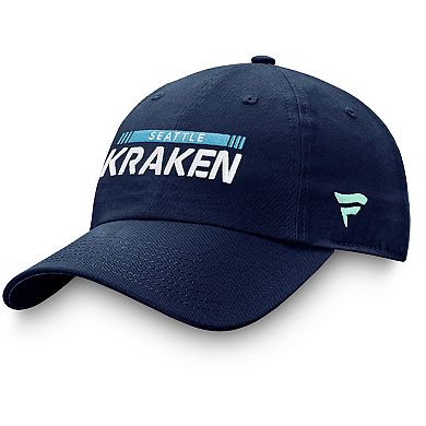 Men's Fanatics Branded Deep Sea Blue Seattle Kraken Authentic Pro Rink Adjustable Hat
