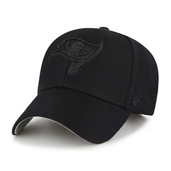 Men's '47 Black Tampa Bay Buccaneers Tonal MVP Adjustable Hat