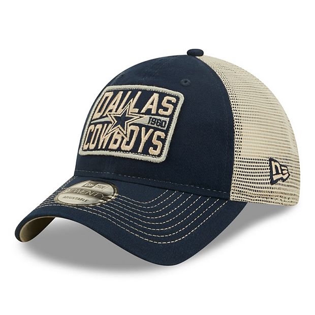 Dallas Cowboys New Era Youth Main Trucker 9FIFTY Snapback Hat - Navy