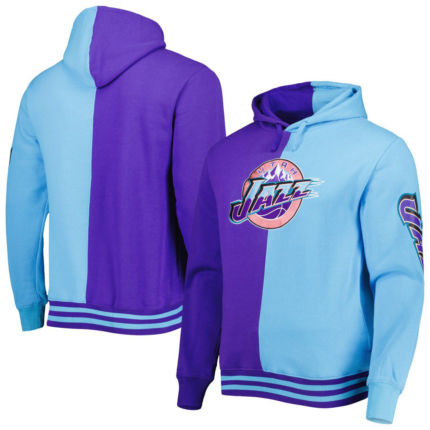 Utah jazz clearance zip up hoodie