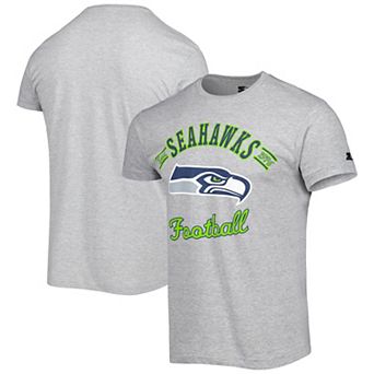 Men's Starter Heathered Gray Seattle Seahawks Prime Time T-Shirt
