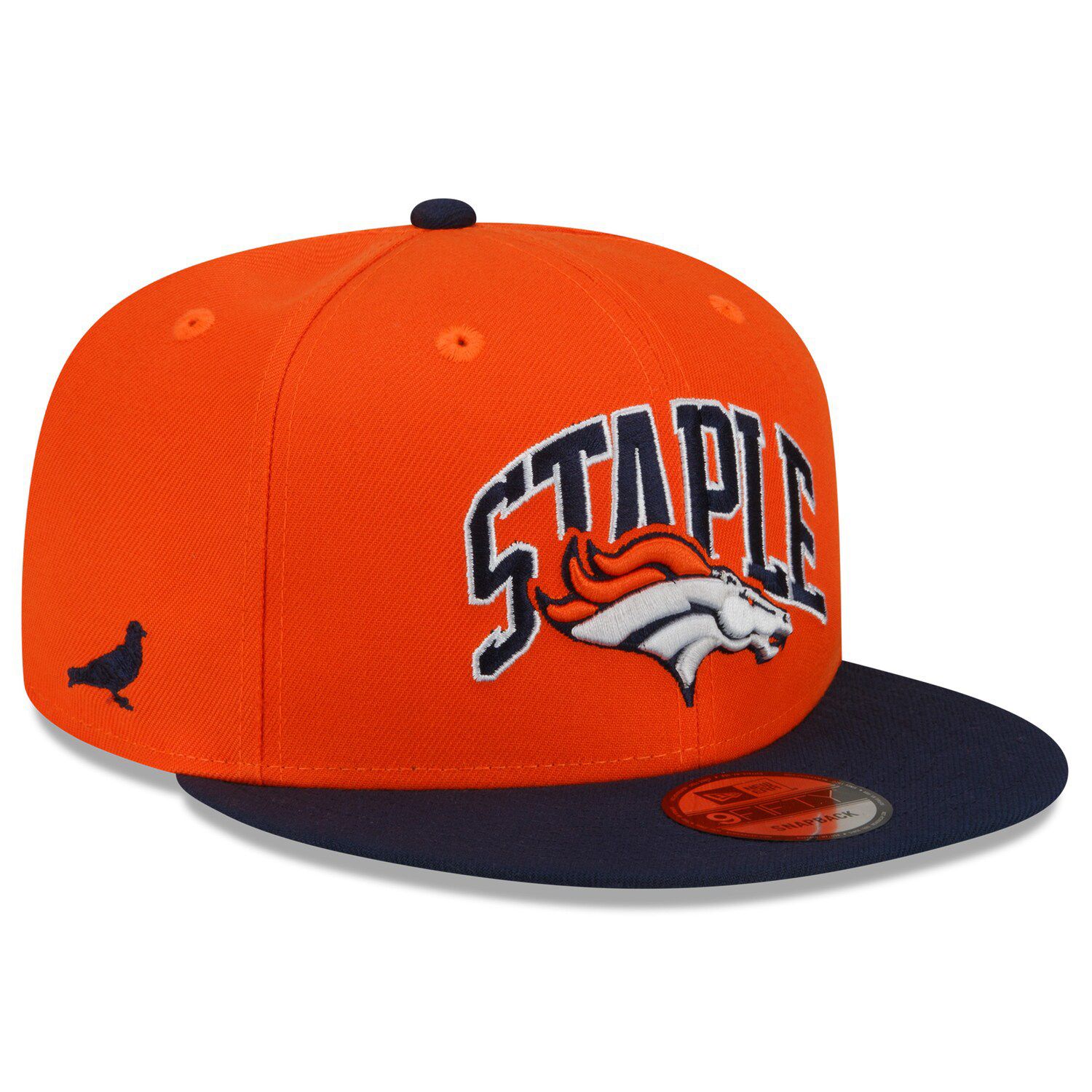 Men's New Era Stone/Orange Denver Broncos 2023 NFL Draft Low Profile  59FIFTY Fitted Hat