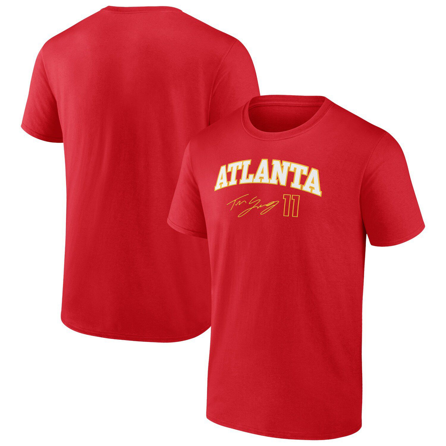 Men's Pro Standard Trae Young Black Atlanta Hawks Capsule Player Baseball Button-Up Shirt