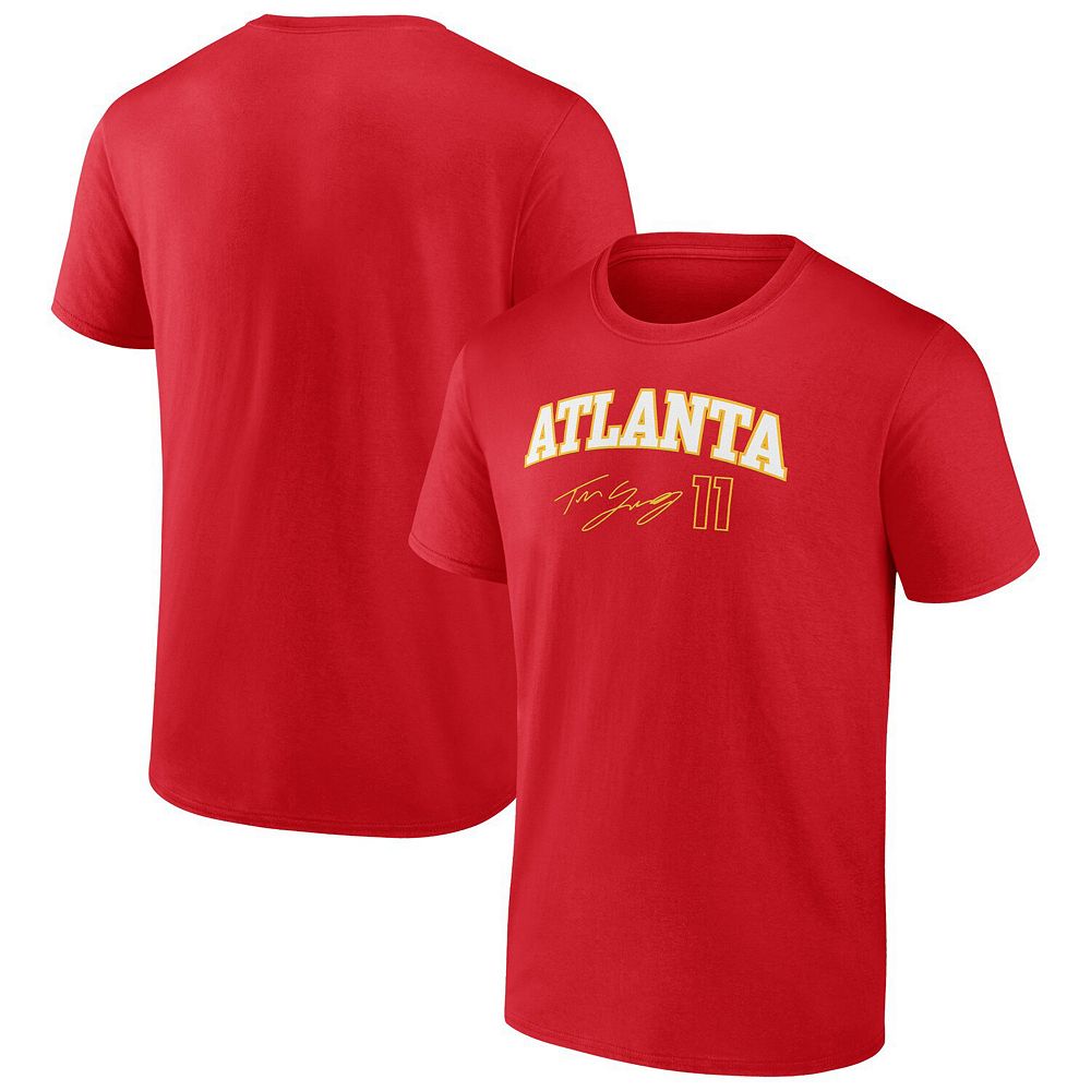 500 LEVEL Trae Young Atlanta Hawks Shirt - Premium Tri-Blend T-Shirt, Vintage Graphic, Officially Licensed NBA