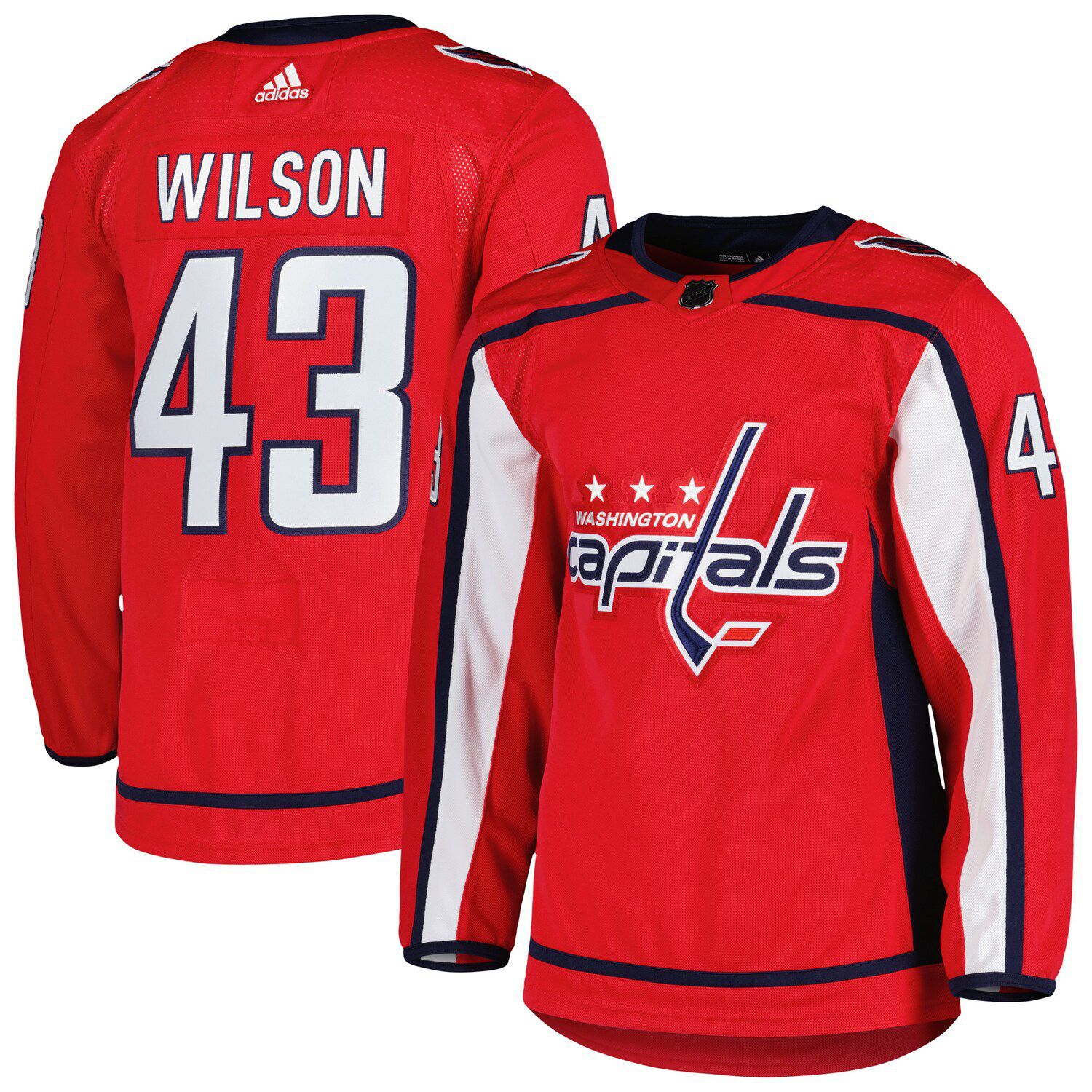 Washington Capitals Primegreen Adidas Third/Alternate Jersey (Clearance)