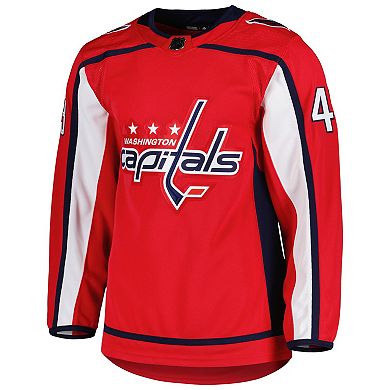 Men's adidas Tom Wilson Red Washington Capitals Home Primegreen Authentic Pro Player Jersey