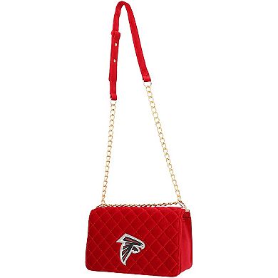 Women's Cuce Atlanta Falcons Velvet Team Color Bag