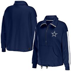 Dallas Cowboys New Era Women's Athletic Varsity Lace-Up Lightweight Long  Sleeve T-Shirt - Navy