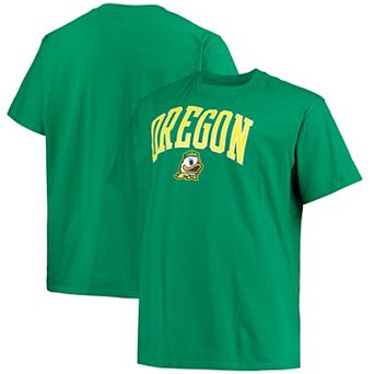 Men's Champion Green Oregon Ducks Big & Tall Arch Over Wordmark T-Shirt