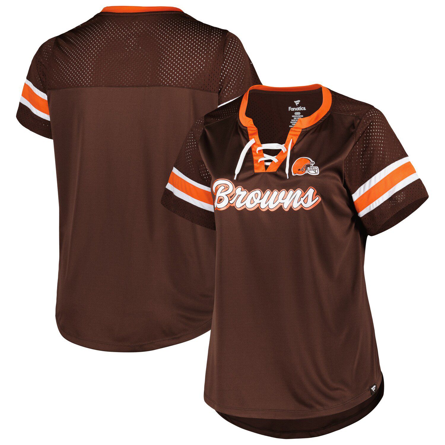 Cleveland Browns Fanatics Branded Big & Tall Practice Pullover