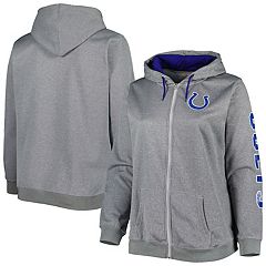 Men's Dunbrooke Tan Indianapolis Colts Big & Tall Dakota Canvas Hoodie Full-Zip Jacket