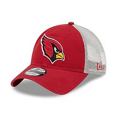 Men's Arizona Cardinals New Era White/Cardinal Wave 9FIFTY Snapback Hat